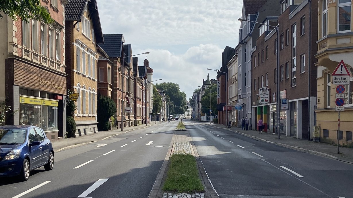 Martinistraße nach der Sanierung